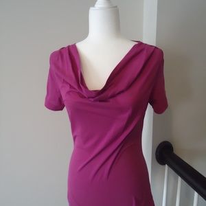Robert Rodriguez Fuchsia Pink Draped Top